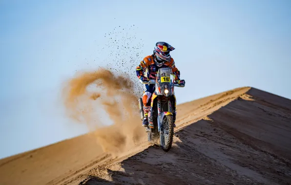 Песок, Мотоцикл, KTM, Rally, Dakar, Дакар, Ралли, Мотоциклы