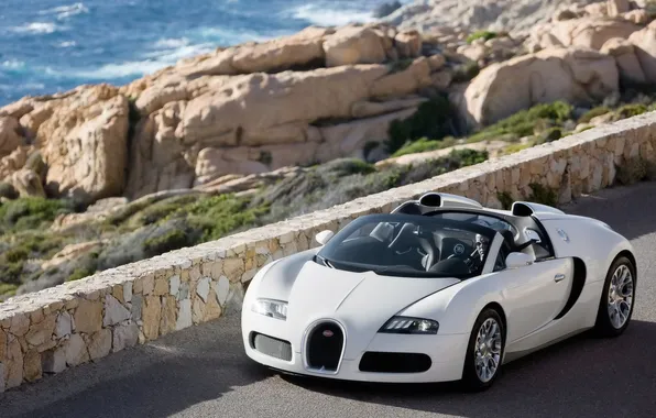 Дорога, горы, Bugatti_Veyron_cabrio