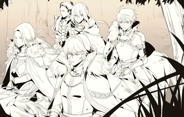 Fate/stay night, Saber, Archer, Fate/Grand Order, Bedivere, Gawain, Tristan, Saber (Lancelot)