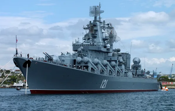 Москва, крейсер, ракетный, черноморский флот, гвардейский, первого ранга, проект 1164