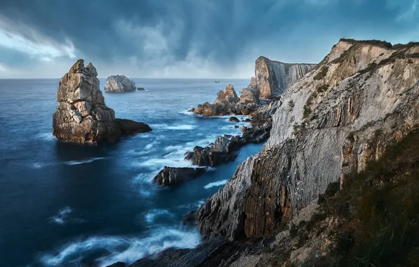 Море, скалы, берег