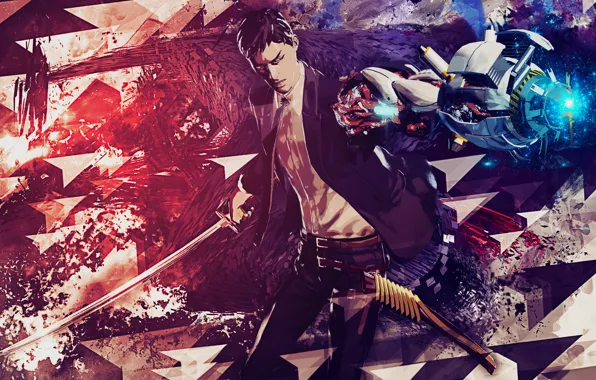 Abstract, Katana, Video Game, Killer Is Dead, Mondo Zappa, Technology