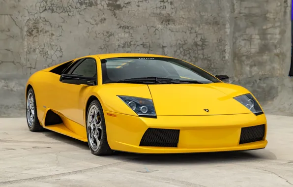 Картинка Lamborghini, supercar, yellow, Lamborghini Murcielago, Murcielago