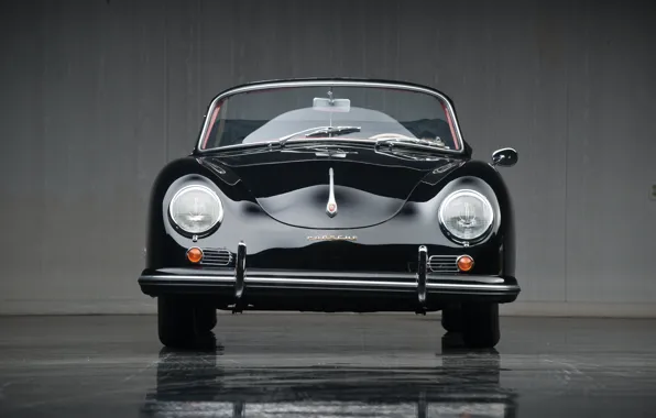 Картинка Porsche, front, 356, 1958, Porsche 356A 1600 Cabriolet