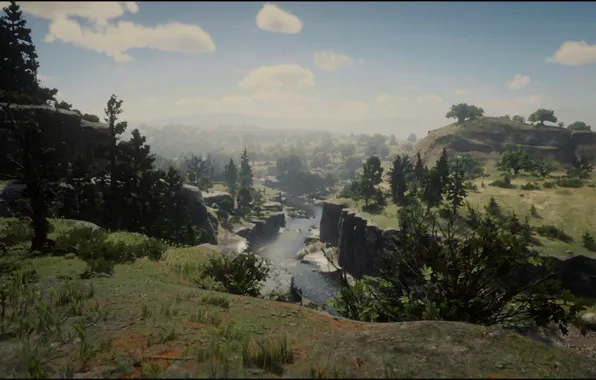 HDR, Nature, Landscape, Rocks, Stone, Red Dead Redemption 2, RDR2, photography by Tom