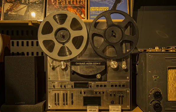 Music, Art, tape recorder, Kide FotoArt, Reel-to-reel