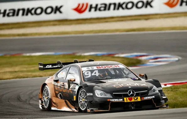 Картинка Mercedes-Benz, Мерседес, DTM, C-Classe, Pascal Wehrlein