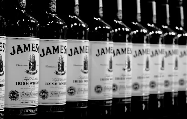 Черно-белое, виски, jameson
