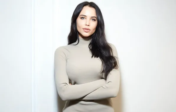 Взгляд, поза, модель, макияж, model, hair, look, волосы длинные