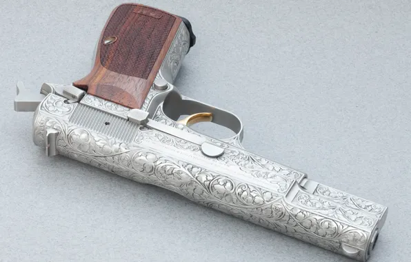 Пистолет, Обои, Оружие, Wallpapers, Browning, Weapons, Хай-Пауэр, Браунинг