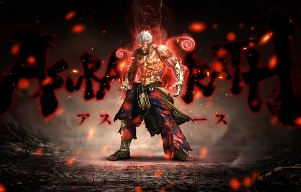 Game, anime, asura's wrath, half god