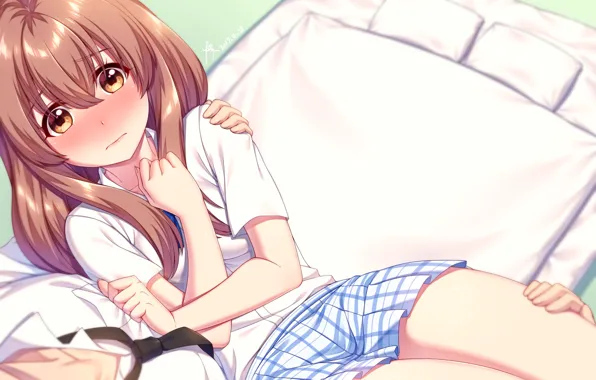 Девушка, парень, на руках, Форма голоса, Koe No Katachi, покраснела
