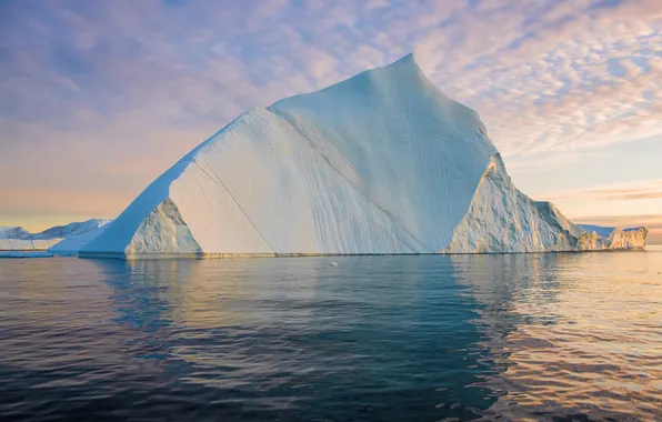 Море, небо, солнце, льды, Greenland