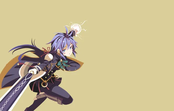 Sword, anime, ken, blade, japanese, bishojo, mahou, by noerulb