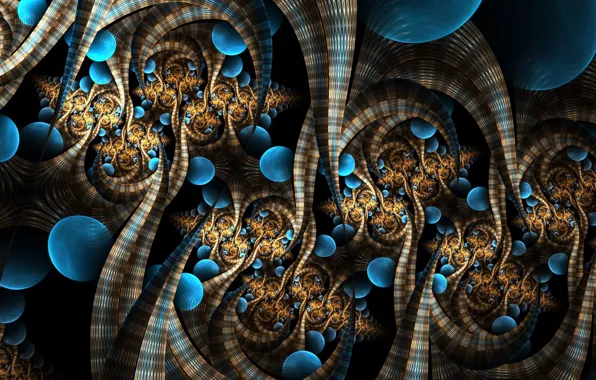 Картинка абстракция, узор, красота, сплетение, pattern, beauty, abstraction, plexus