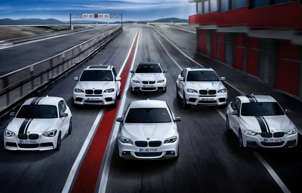 Картинка BMW, гоночный трек, mixed, 5 Series, 3 Series, 1 Series