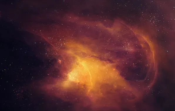 Картинка звезды, туманность, universe, созвездие, nebula