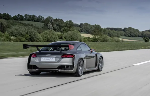 Car, Audi, road, TT, Audi TT clubsport turbo concept