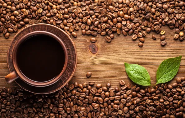 Стол, дерево, кофе, чашка, plate, напиток, Hot, cup