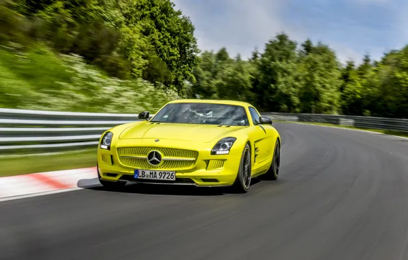 Mercedes-Benz, AMG, SLS, Electro car, Электро автомобиль