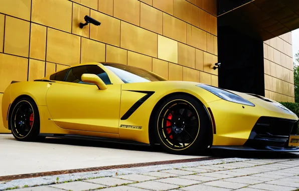 Картинка Corvette, Chevrolet, шевроле, Coupe, корвет, Stingray, 2014, Geiger