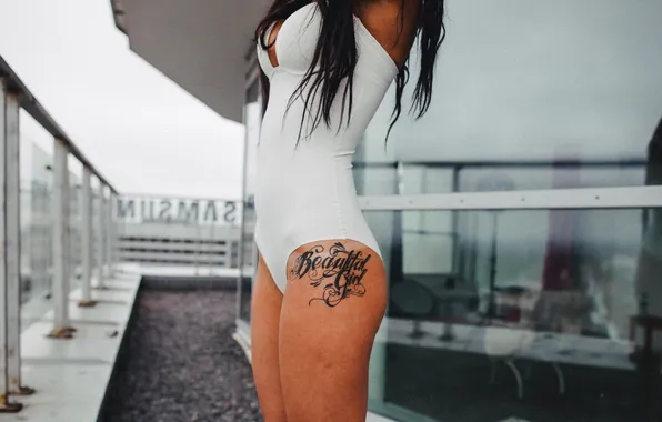 Девушка, тату, бельё, пентхаус, photographer, Егор Кузьмин