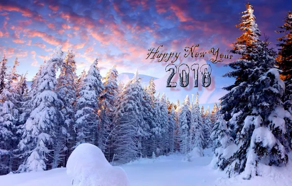 Картинка Новый год, 2018, New Year, С новым годом