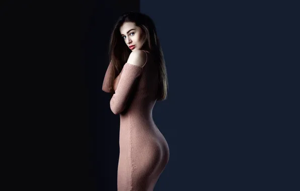 Картинка попа, платье, Tomash Masojc, Viktorija with dress