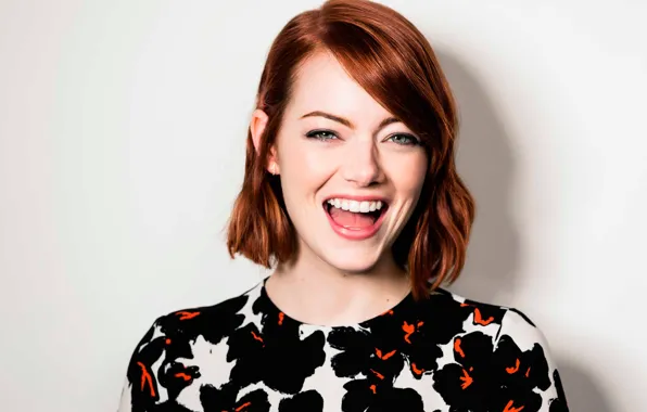 Картинка радость, смех, Emma Stone, Deadline