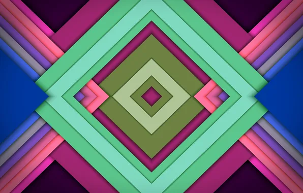 Цвета, фигуры, симметрия, пересечение