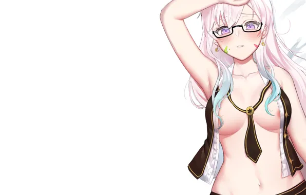 Girl, sexy, boobs, anime, breasts, babe, white skin, anime girl