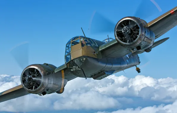 RAF, Вторая Мировая Война, Bristol Blenheim, Bristol Blenheim Mk.I, Легкий бомбардировщик
