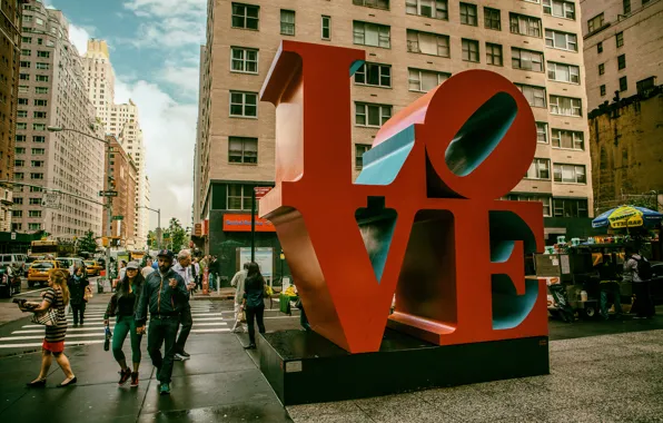 Картинка Love, Manhattan, NYC, New York City