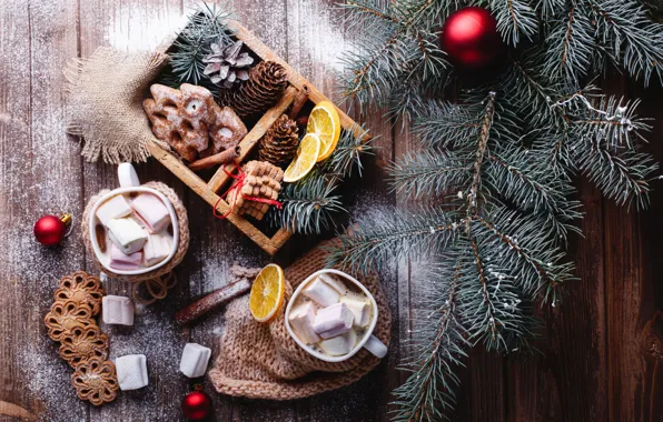 Новый год, печенье, wood, chocolate, пряности, горячий шоколад, cookies, cinnamon