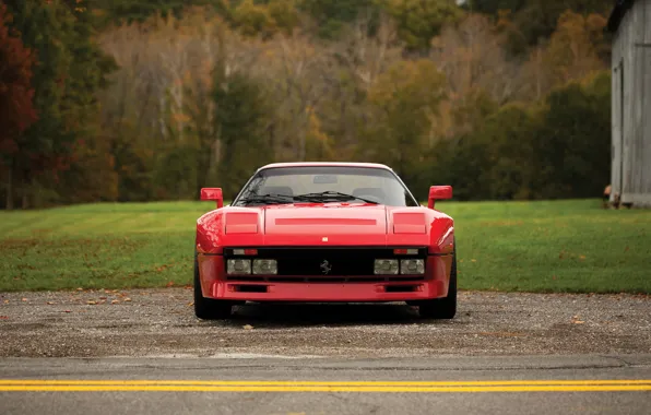 Red, 288 GTO, Front view