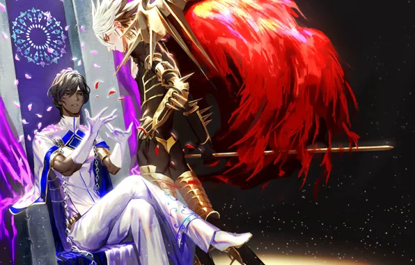 Аниме, арт, парни, двое, Fate/Grand Order
