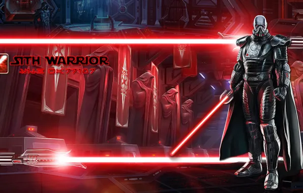 Картинка red, Star wars, empire, lightsaber, warrior, sith, Darth Malgus, SWTOR