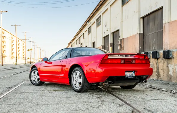 Red, Acura, NSX, Acura NSX