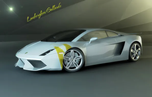 Фон, красота, Lamborghini, автомобиль, Gallardo 2012