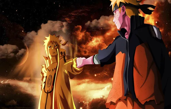 Наруто, Naruto, Минато Намикадзэ, Наруто Узумаки