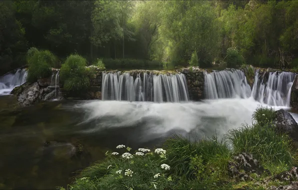 Пейзаж, природа, водопад, красота, landscape, nature, beautifull, waterfalls