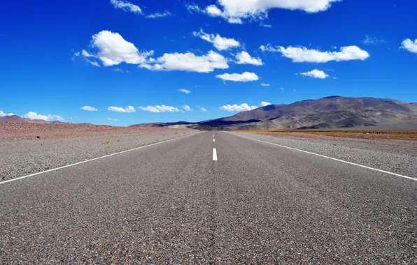 Road, Chile, Atacama Desert