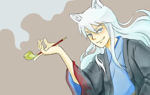 Дым, трубка, Kamisama Hajimemashita, Очень приятно Бог, Томое