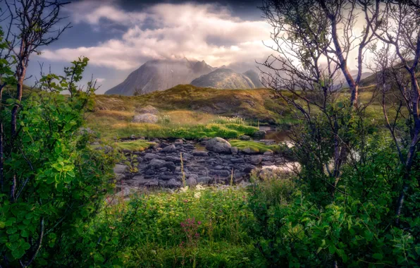 Небо, горы, природа