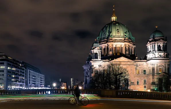 Night, Berlin, Dom