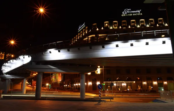 Мост, город, архитектура, киев