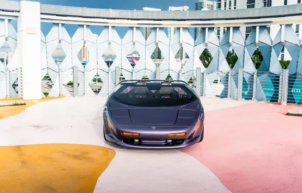 Roadster, Вектор, суперкар, supercar, вид спереди, Vector, 1993, Vector Motors Corporation