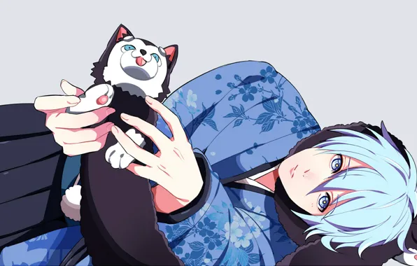 Собака, аниме, арт, Баскетбол Куроко, Kuroko no Baske, Куроко Тецуя