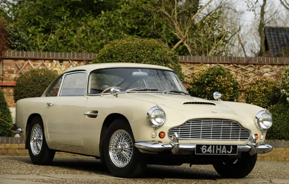 Car, Aston Martin, classic, DB4, 1961