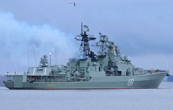 Североморск, большой противолодочный корабль, проекта 1155